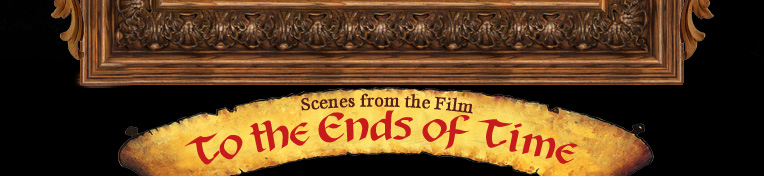 to the ends of time banner,frame,wooded,wood,carved
